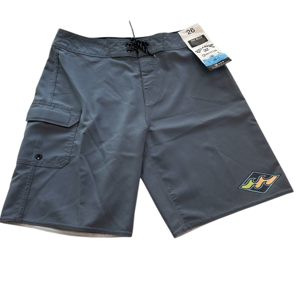 Billabong Board Shorts Swimsuit Swim Trunks Recycler Arch Pro NWT Boys Waist 26